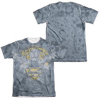 Superman Stand Your Ground Adult 65/35 Poly/cotton Short Sleeve T-shirt