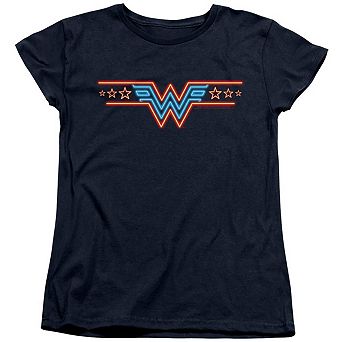 Wonder Woman 84 Neon Beat Short Sleeve Women´s T-Shirt
