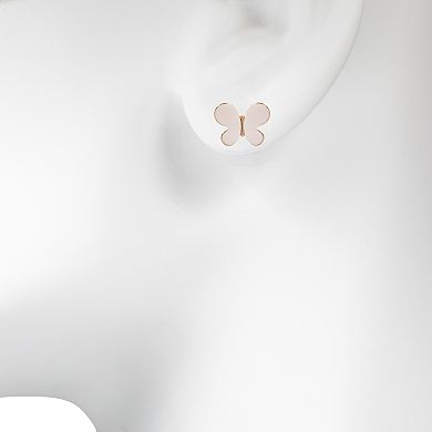 LC Lauren Conrad Butterfly Stud Earrings