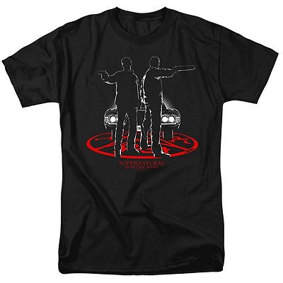 Supernatural Silhouette Unisex T-Shirt Adult Supernatural Silhouette Unisex T-Shirt Adult