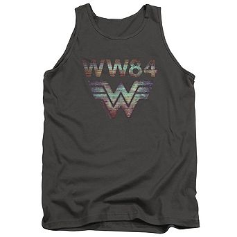 Wonder Woman 84 Static Tv Lines Adult Tank Top