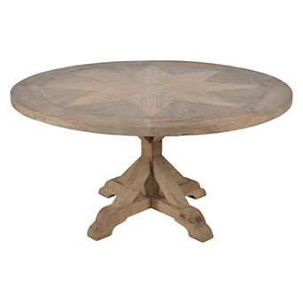 Heritage Furnishings By Afd Home Inverness Farmhouse 60'' Round Dining Table