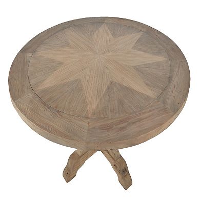 Heritage Furnishings By Afd Home Inverness Farmhouse 60'' Round Dining Table