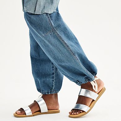 Juniors' SO® Pull-On Cargo Jeans