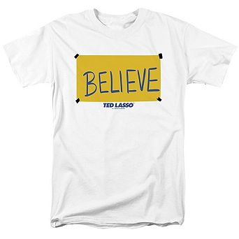 Ted Lasso Ted Lasso Believe Sign Short Sleeve Adult T-shirt
