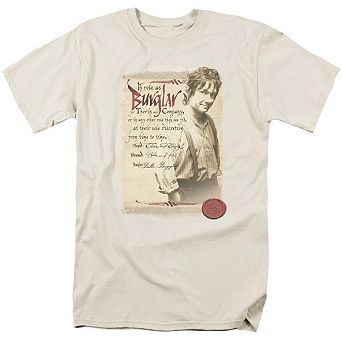 The Hobbit Burglar Short Sleeve Adult T-shirt
