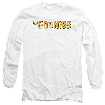The Goonies Logo Long Sleeve Adult T-shirt