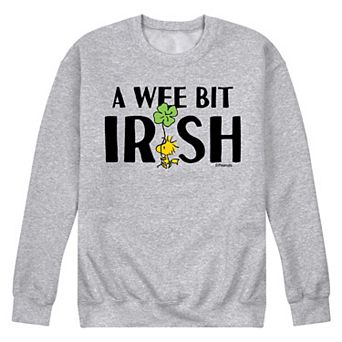 Men's Peanuts Wee Bit Irish Fleece Sweatshirt