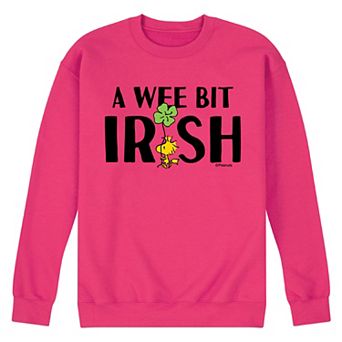 Men's Peanuts Wee Bit Irish Fleece Sweatshirt
