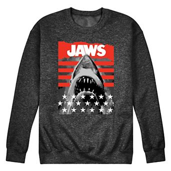 Men's Jaws Stripes And Stars Fleece Sweatshirt