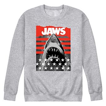 Men's Jaws Stripes And Stars Fleece Sweatshirt
