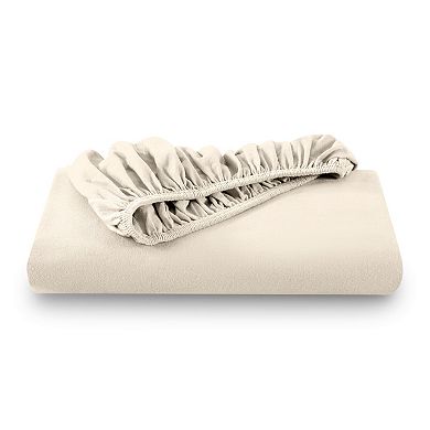 Bare Home Cotton Flannel Fitted Sheet