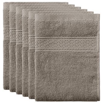 Cotton Thick And Absorbent Kitchen Towels 6 pc 13" X 13"