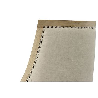 Heritage Furnishings By Afd Home Farmhouse Barrel Dining Chair