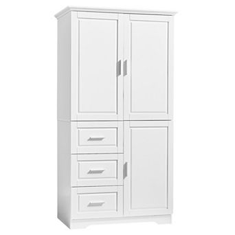 Merax Tall And Wide Storage Cabinet