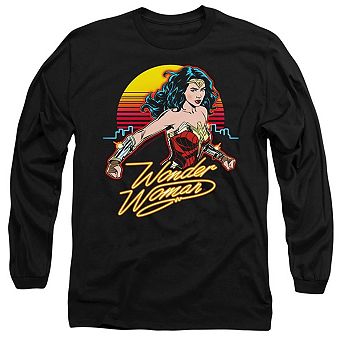 Wonder Woman 84 Skyline Long Sleeve Adult T-shirt