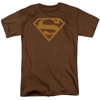 Superman 60s Type Shield Short Sleeve Adult T-shirt