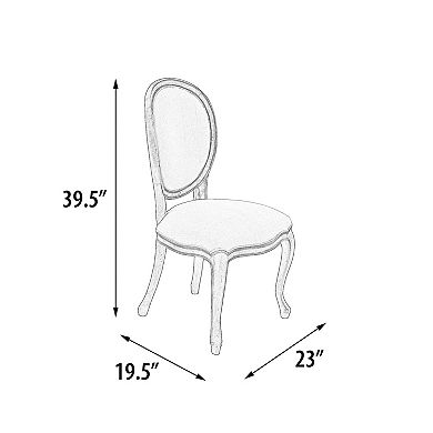 Heritage Furnishings By Afd Home Farmhouse Casual Dining Chair