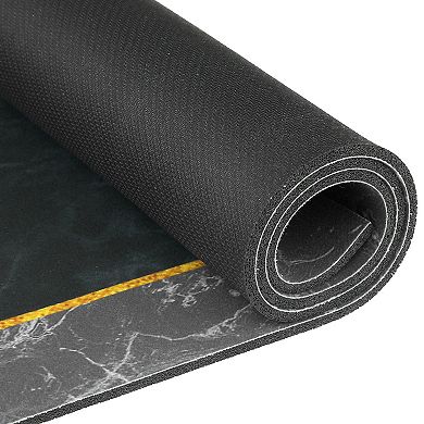 2 PCS Abstract Printed Kitchen Rug, Waterproof Non-Slip Kitchen Mats and Rugs for Home