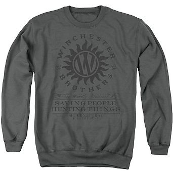 Supernatural Winchester Anti Possession Adult Crewneck Sweatshirt
