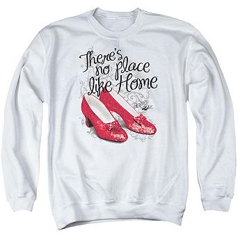 Wizard Of Oz Ruby Slippers Adult Crewneck Sweatshirt