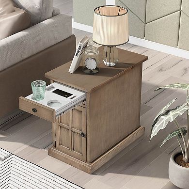 Merax Classic Vintage Livingroom End Table Side Table