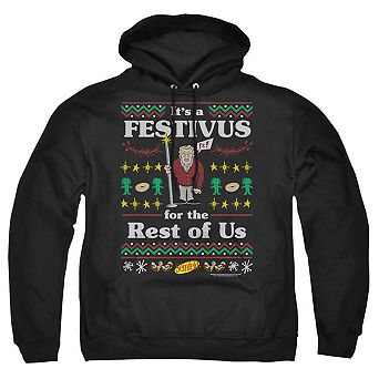 Seinfeld Festive Festivus Adult Pull Over Hoodie