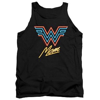 Wonder Woman 84 Wonder Mom Neon Adult Tank Top