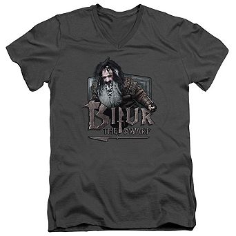 The Hobbit Bifur Short Sleeve Adult V Neck T-shirt