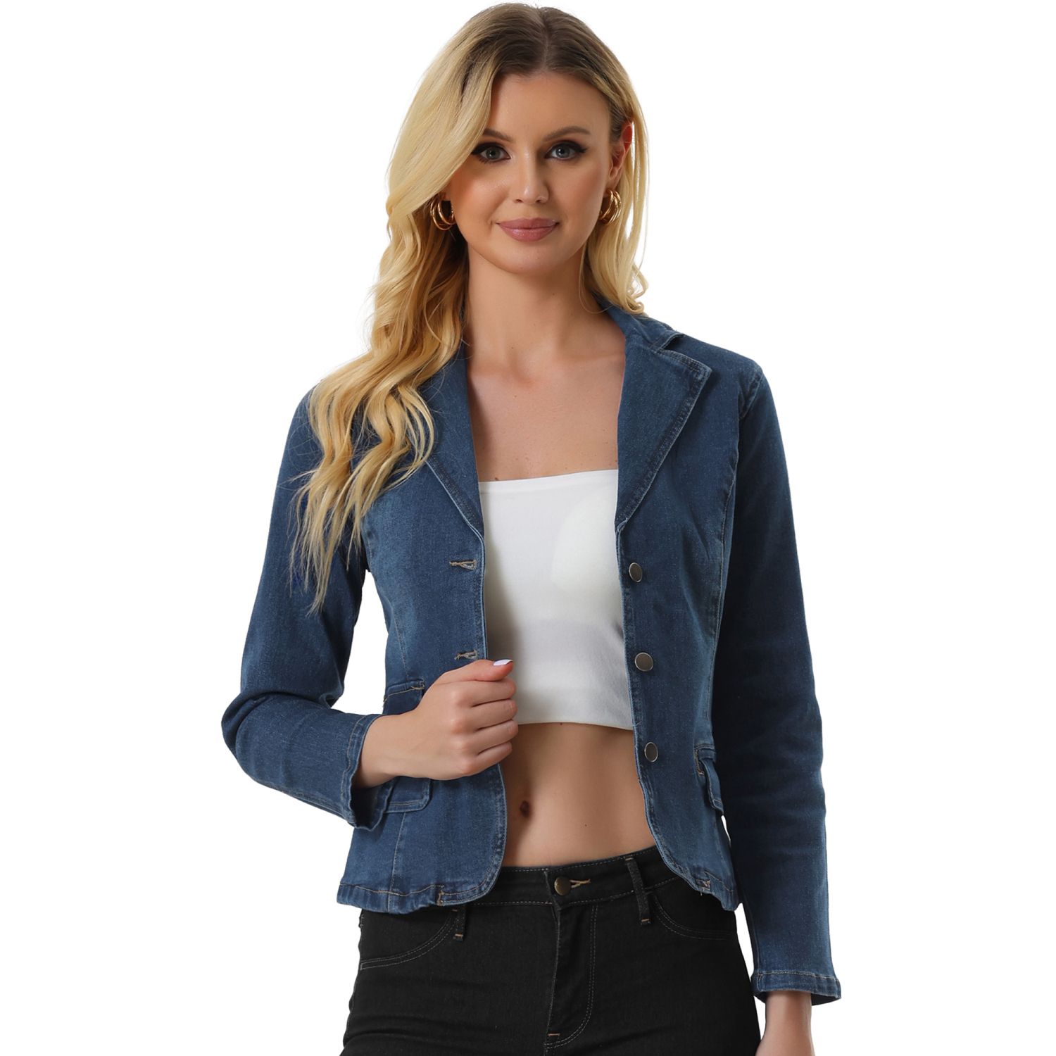 Jean jackets for womens at outlet kohls