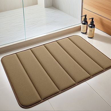 Non Slip Bathroom Rug Thick Soft Bathroom Mat Quick Dry Anti Skid Bath Rugs 20" x 32"