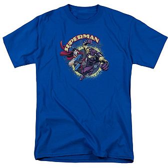 Superman Superman Vs Mongol Short Sleeve Adult T-shirt