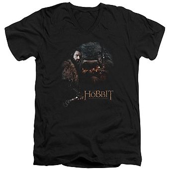 The Hobbit Cauldron Short Sleeve Adult V Neck T-shirt