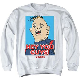 The Goonies Sloth Hey You Guys Adult Crewneck Sweatshirt