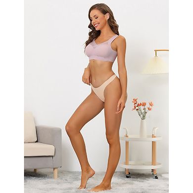 Women's Push Up Minimizer Full Coverage Mesh Wirefree Bras