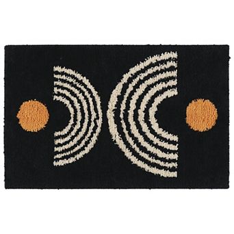 Indoor Outdoor Non-slip Absorbent Resist Dirt Entrance Soft Fluffy Carpet Doormats, 20" X 32"