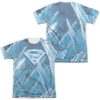 Superman Solitude Adult 65/35 Poly/cotton Short Sleeve T-shirt