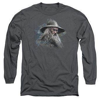 The Hobbit Gandalf The Grey Long Sleeve Adult T-shirt
