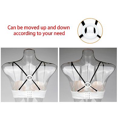 Bra Shoulder Strap Clips Buckles Bra Strap Anti-Slip Buckles Straps for Women
