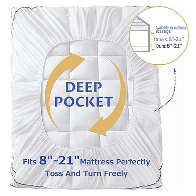 800 Gsm Soft And Comfortable Noiseless And Smooth Mattress Cover