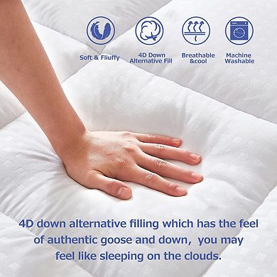 800 Gsm Soft And Comfortable Noiseless And Smooth Mattress Cover