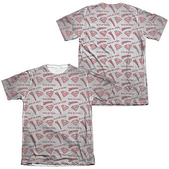 Superman Repeat Super Adult 35/35 Poly/cotton Short Sleeve T-shirt
