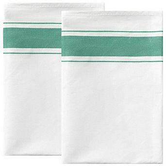 Hotels Restaurants Home Cotton Absorbent Linen Kitchen Towels Sets 2 pc 20" X 28"