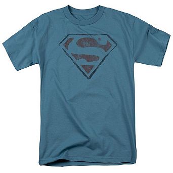 Superman Vintage S Short Sleeve Adult T-shirt