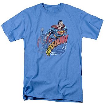 Superman Up Up And Away Short Sleeve Adult T-shirt
