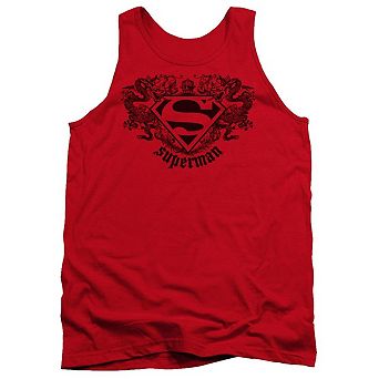 Superman Superman Dragon Adult Tank Top