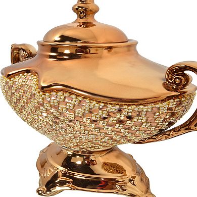 Afd Home European Elegance Rose Crystal Tureen With Removable Lid