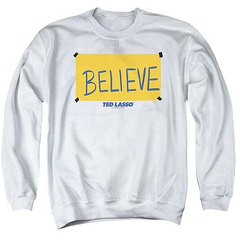 Ted Lasso Ted Lasso Believe Sign Adult Crewneck Sweatshirt