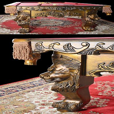 Afd Home 100" Monarch Luxury Pro Pool Table Traditional Billiard Game Table