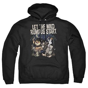 Where The Wild Things Are Wild Rumpus Adult Pull Over Hoodie